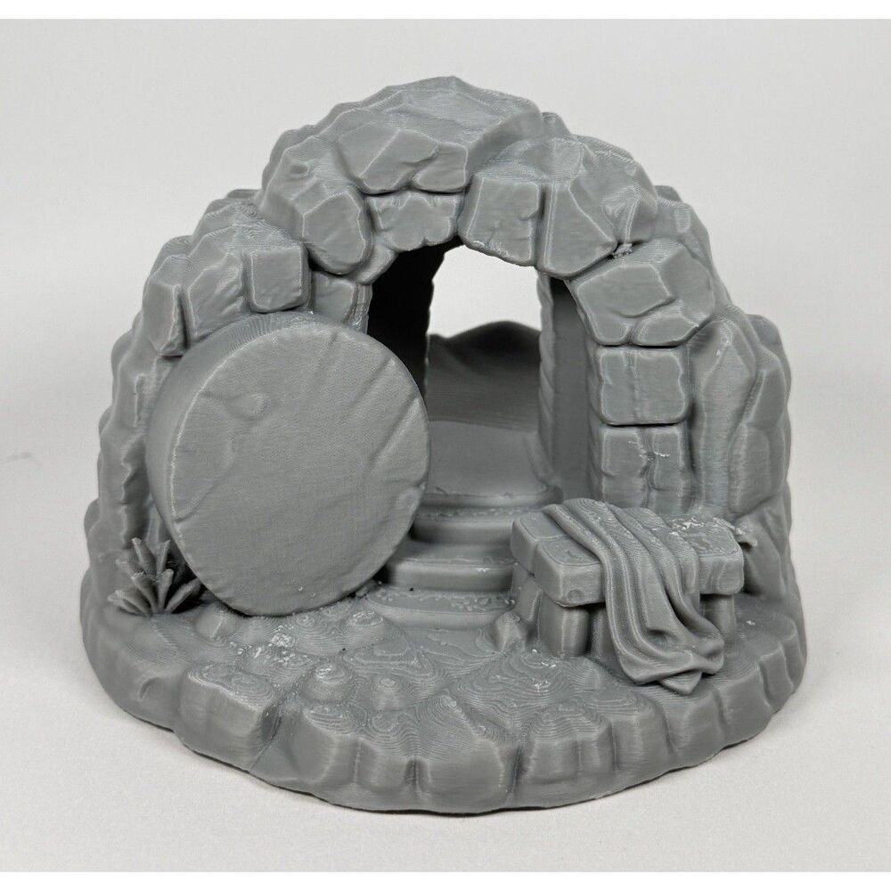 Jesus Tomb Edicule Jerusalem City Paintable Toy